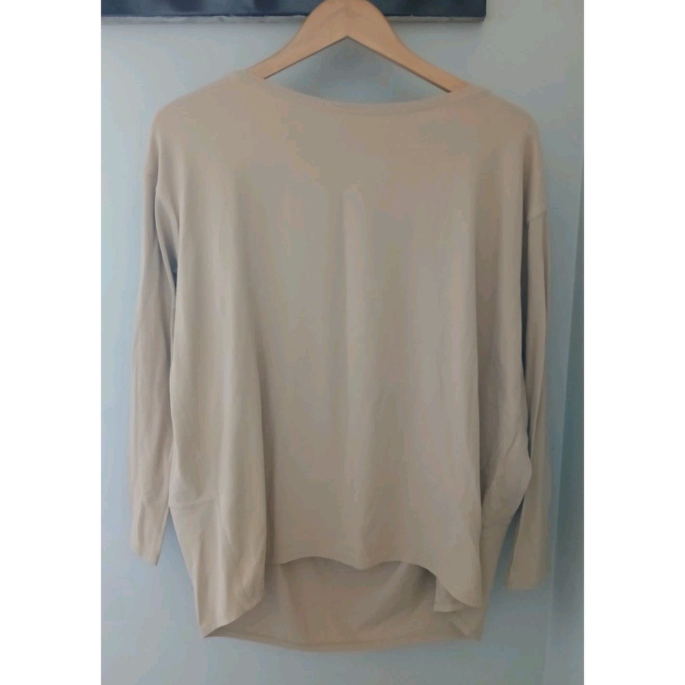 Lululemon Back in Action Long Sleeve T Shirt Est Size 10 Oversized Gym Active